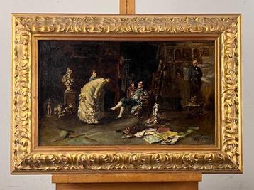 Alonso Sànchez (XIX) - The Antique Dealer