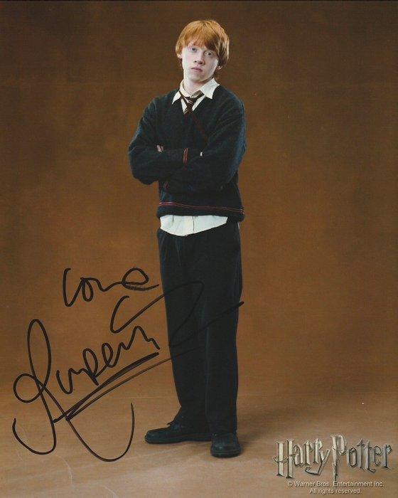 Harry Potter - Signed by Rupert Grint (Ron Weasley), Verzamelen, Film en Tv