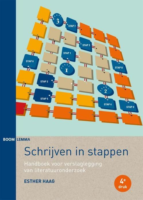 Schrijven in stappen 9789462365025 Esther Haag, Boeken, Politiek en Maatschappij, Zo goed als nieuw, Verzenden
