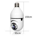 E27 Lamp Camera met Microfoon - WiFi Night Vision Motion, Verzenden