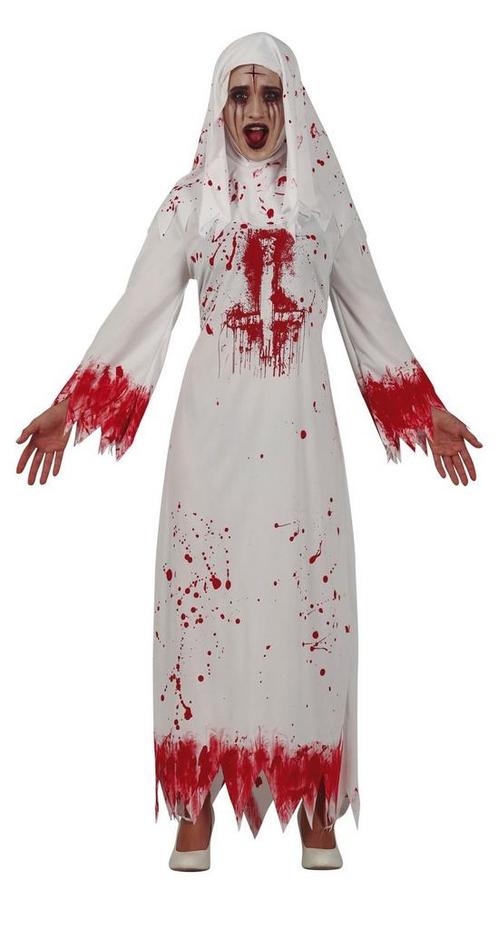 Non Halloween Kostuum Dames Bloederig, Hobby en Vrije tijd, Feestartikelen, Nieuw, Verzenden