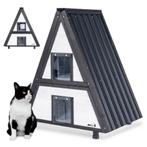 MaxxPet Kattenhuis - Kattenhok voor buiten - Houten katte..., Ophalen of Verzenden