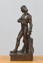 Costantino Corti (1823-1873) - sculptuur, Conrad of Swabia -, Antiek en Kunst