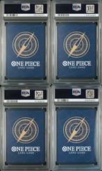 Bandai - 4 Graded card - One Piece - Monkey D. Luffy,, Nieuw