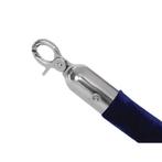 Afzetkoord Blauw | Polyester en zink | 150(l) x 3,2(Ø)cm, Verzenden, Nieuw in verpakking