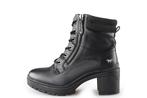 Mustang Veterboots in maat 38 Zwart | 5% extra korting, Verzenden, Zwart, Overige typen, Zo goed als nieuw