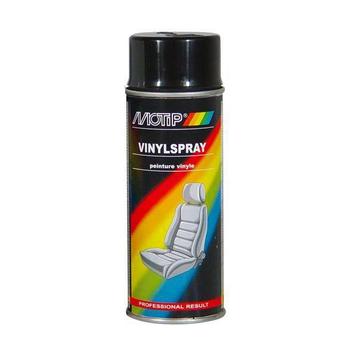 Motip Vinylspray Zwart 400ml, Ophalen of Verzenden
