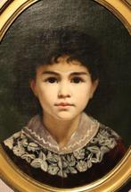 Franse School (Ca. 1900) - Portret van een jongen, Antiek en Kunst