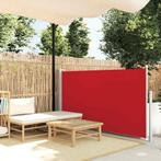 vidaXL Windscherm uittrekbaar 120x300 cm rood, Verzenden, Nieuw