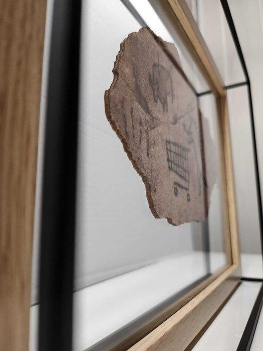 Banksy (1974) - Official Banksy Peckham Rock Framed, Antiek en Kunst, Kunst | Schilderijen | Modern