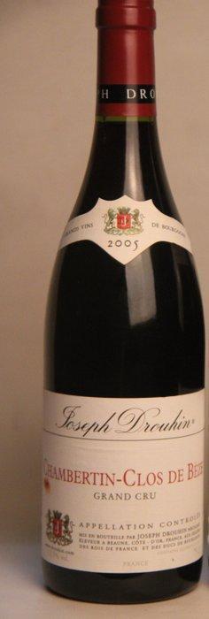 2005 Joseph Drouhin - Chambertin-Clos de Bèze Grand Cru, Verzamelen, Wijnen