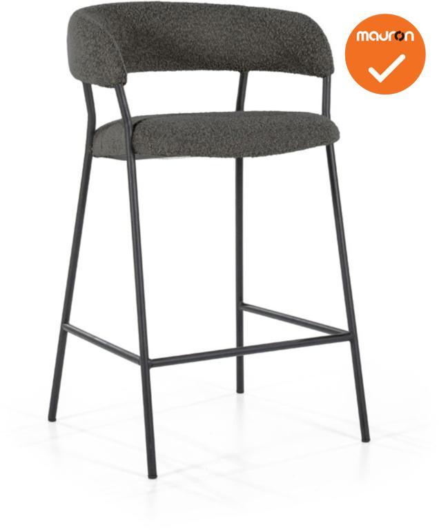 Troy - Barkruk - Copenhage Antraciet - zithoogte 67.5cm, Zakelijke goederen, Kantoor en Winkelinrichting | Kantoormeubilair en Inrichting