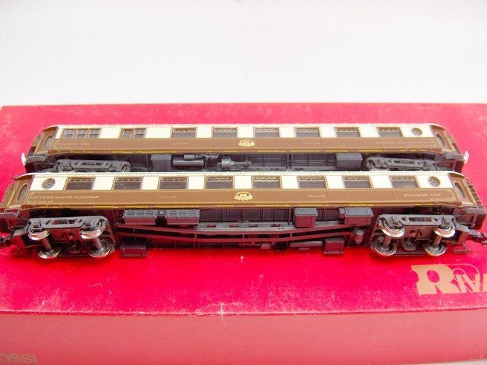 Rivarossi H0 - 25 24 - Modeltrein personenwagonset (1) -, Hobby en Vrije tijd, Modeltreinen | H0