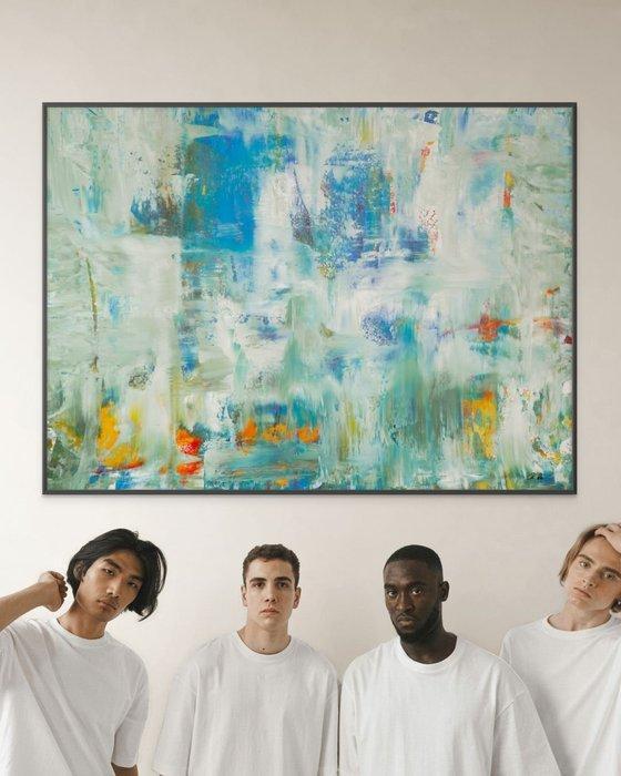 Christoph Prein - Faded Horizons - XXL, Antiquités & Art, Art | Peinture | Moderne