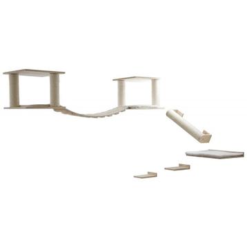 Espace de jeu pour chats top xl, nature/blanc - kerbl, Neuf