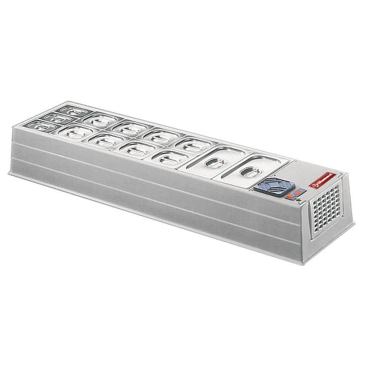 Gekoelde opzetstruktuur gastronorm 7 GN 1/3 h 150 mm, Zakelijke goederen, Horeca | Keukenapparatuur, Koelen en Vriezen, Verzenden