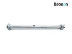 Voorwiel As Kawasaki Z 300 2013-2017 (Z300 Z300A-B), Motoren, Verzenden, Gebruikt