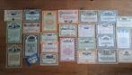 Document - 24 Historic American railroad shares and bonds, -