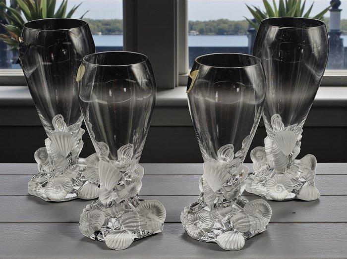 Royales de Champagne - Drinkset (4) - Kristal, Antiek en Kunst, Curiosa en Brocante