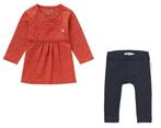 Noppies - Set jurk Spicy Ginger en Legging Angie Grijs, Enfants & Bébés, Vêtements de bébé | Autre, Ophalen of Verzenden