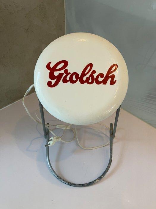 Grolsch - Lamp - Metaal, Plastic - Grolsch talellampje, Antiek en Kunst, Antiek | Wandborden en Tegels
