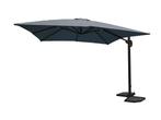 Veiling - Hangende parasol donkergrijs 300x300cm, Jardin & Terrasse