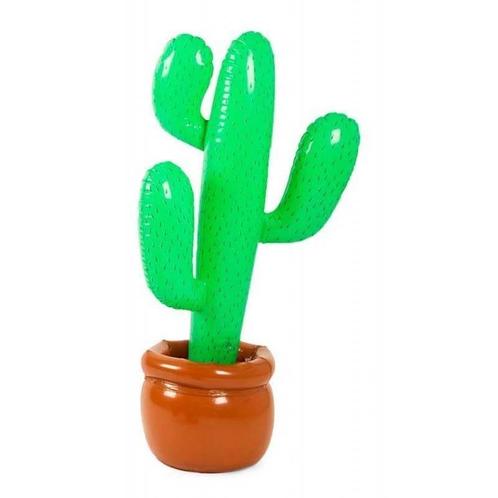 Opblaasbare Cactus 85cm, Hobby en Vrije tijd, Feestartikelen, Nieuw, Verzenden