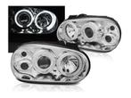 CCFL Angel Eyes koplampen Chrome geschikt voor VW Golf 4, Autos : Pièces & Accessoires, Verzenden