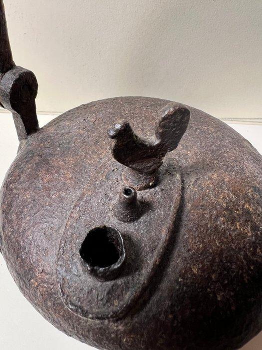 Lantaarn - IJzer - Lunara op mineraalolie., Antiek en Kunst, Curiosa en Brocante