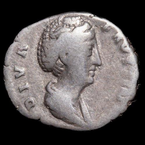 Romeinse Rijk Lote de 2 Denarios AR Antonino Pio y Faustina, Postzegels en Munten, Munten | Europa | Niet-Euromunten