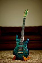 Valley Arts Custom Pro QM | Aqua Burst, Verzenden