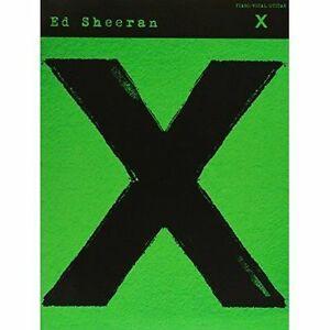 Sheeran Ed X Piano Vocal Guitar Book (Paperback) softback), Livres, Livres Autre, Envoi