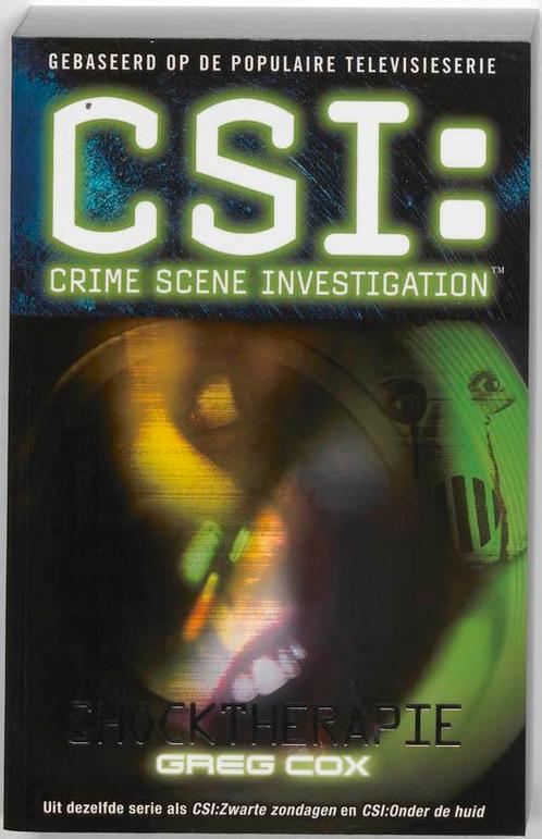 CSI: Shocktherapie 9789045201030, Boeken, Thrillers, Gelezen, Verzenden