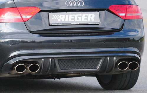 Rieger Einddemper Audi A5 4Zyl Ø55mm overstromingen | A5 (B8, Auto-onderdelen, Uitlaatsystemen, Nieuw, Audi, Verzenden