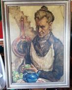 Karel van Vlasselaer (1907-1991) - En la cocina, Antiek en Kunst