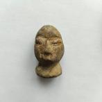 Oud West-Aziatisch Marmer, albast Set idol head beads