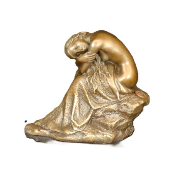 Half naakte vrouw - 1, 8 kg - sculptuur, Half naakte vrouw -, Antiek en Kunst, Curiosa en Brocante