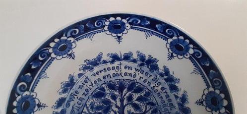 De Porceleyne Fles, Delft - DJ van Arum jr. - Wandbord -, Antiek en Kunst, Antiek | Glaswerk en Kristal