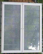pvc terrasraam , raam , chassis , venster 196 x 234 wit, Kunststof, Deurkozijn, Nieuw, Ophalen of Verzenden