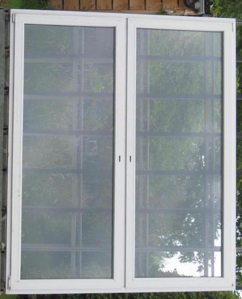 pvc terrasraam , raam , chassis , venster 196 x 234 wit, Doe-het-zelf en Bouw, Raamkozijnen en Schuifdeuren, Inclusief glas, Nieuw