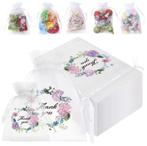 Fako Bijoux - Organza Zakjes Met Print - Thank You, Diversen, Cadeauverpakkingen, Verzenden, Nieuw