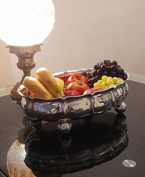 Kaeser & Uhlmann - Fruitschaal - a Jewish Masterpiece -, Antiek en Kunst, Antiek | Zilver en Goud