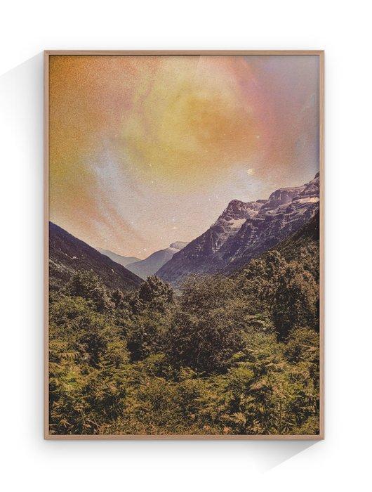 Joss Mayoral - Aurora in the Pyenees, Antiek en Kunst, Kunst | Designobjecten