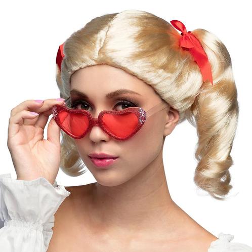 Blonde Pruik Staartjes, Hobby en Vrije tijd, Feestartikelen, Nieuw, Verzenden