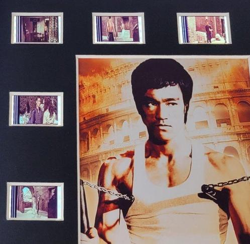 Bruce Lee - The Way of The Dragon - Framed Film Cell Display, Verzamelen, Film en Tv