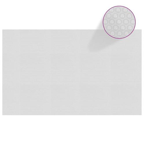 vidaXL Zwembadfolie solar drijvend 260x160 cm PE grijs, Tuin en Terras, Zwembaden, Nieuw, Verzenden