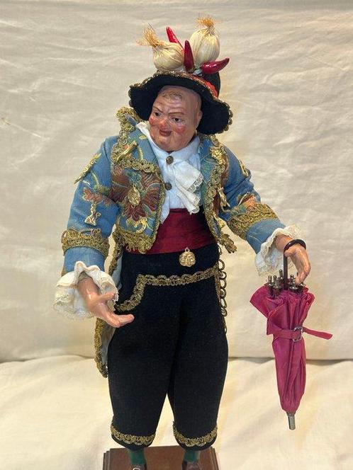 sculptuur, Personaggio scena napoletana ( sció sció ) - 40, Antiek en Kunst, Antiek | Keramiek en Aardewerk