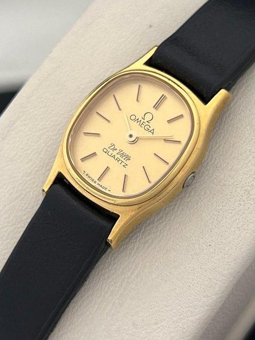 Omega - Sans Prix de Réserve - Ellipse 18K GP Vintage Push, Handtassen en Accessoires, Horloges | Heren