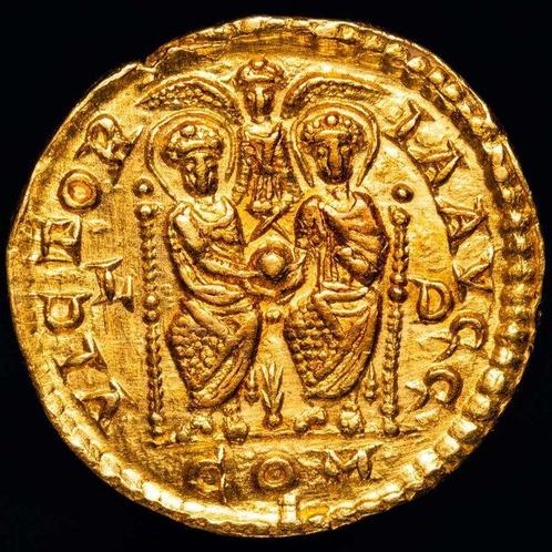 Romeinse Rijk. Valentinian II (375-392 n.Chr.). Solidus, Postzegels en Munten, Munten | Europa | Niet-Euromunten