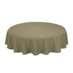 Tafelkleed Rond Olive 132cm Ø - Treb SP, Huis en Inrichting, Keuken | Textiel, Nieuw, Tafelkleed of Tafelzeil, Verzenden, Overige kleuren